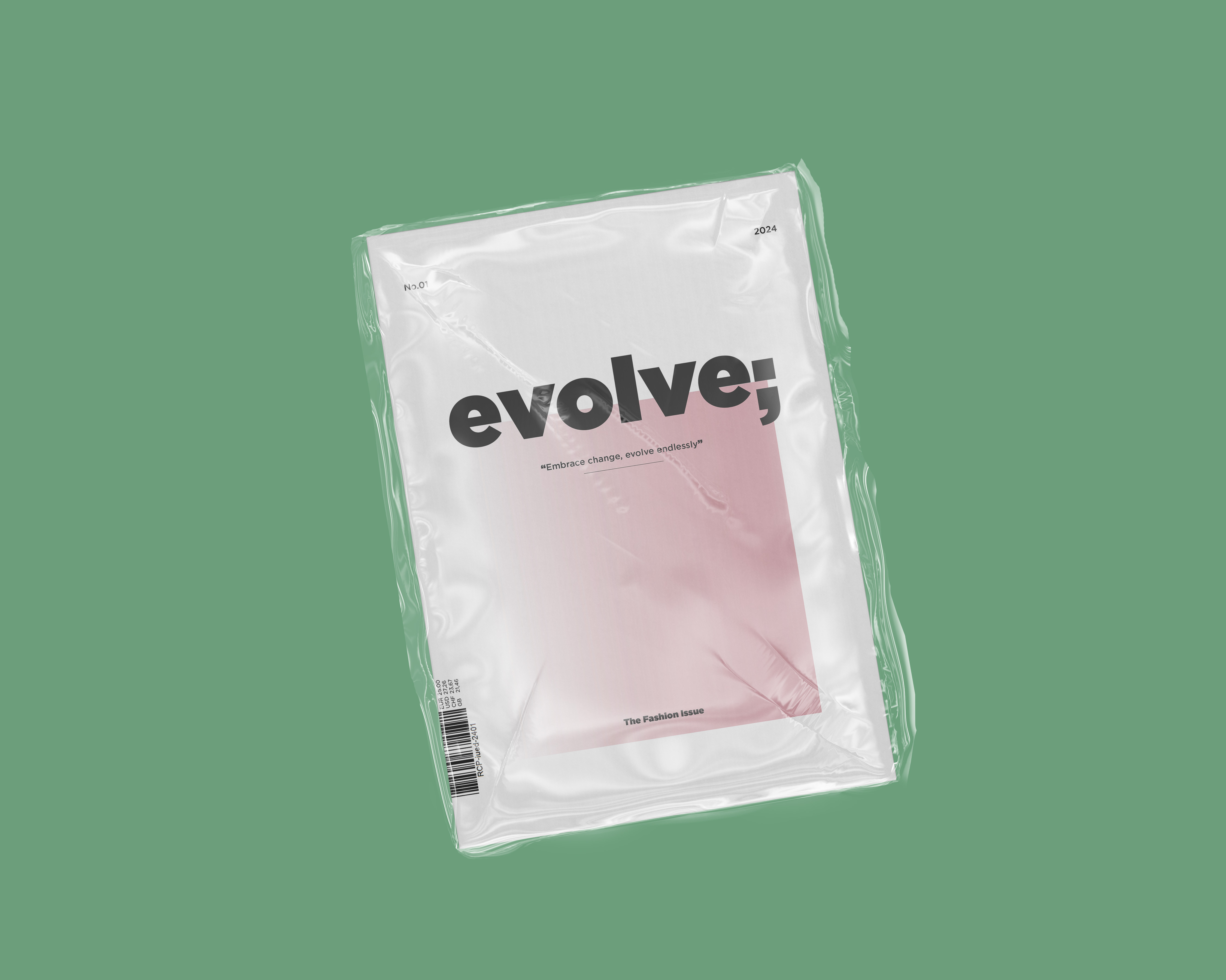 Magazine wrapped